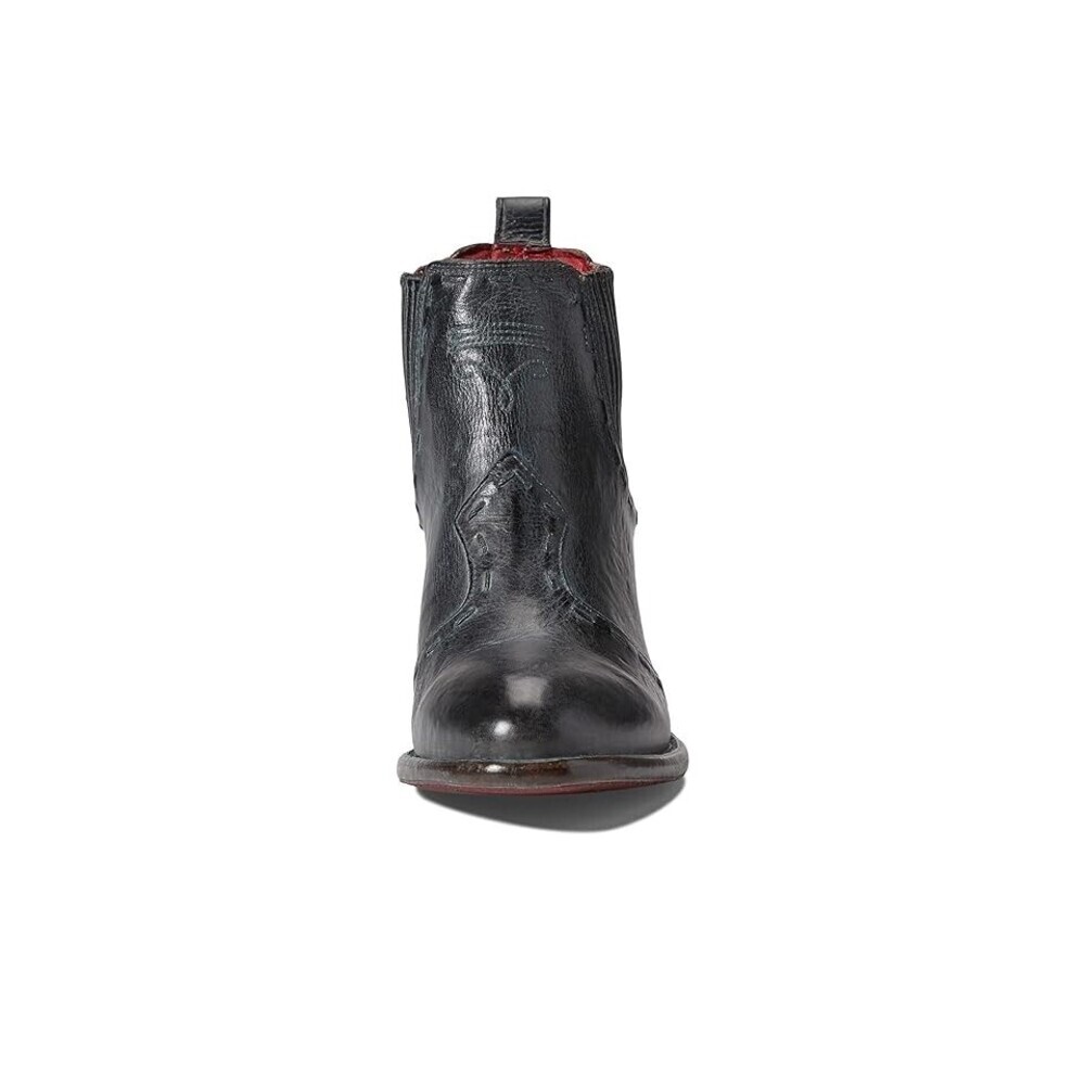 Bed Stu Brie II F393078-002 Boots Women's US 6 Black Leather Block Heel ZOGG178 - Picture 7 of 12